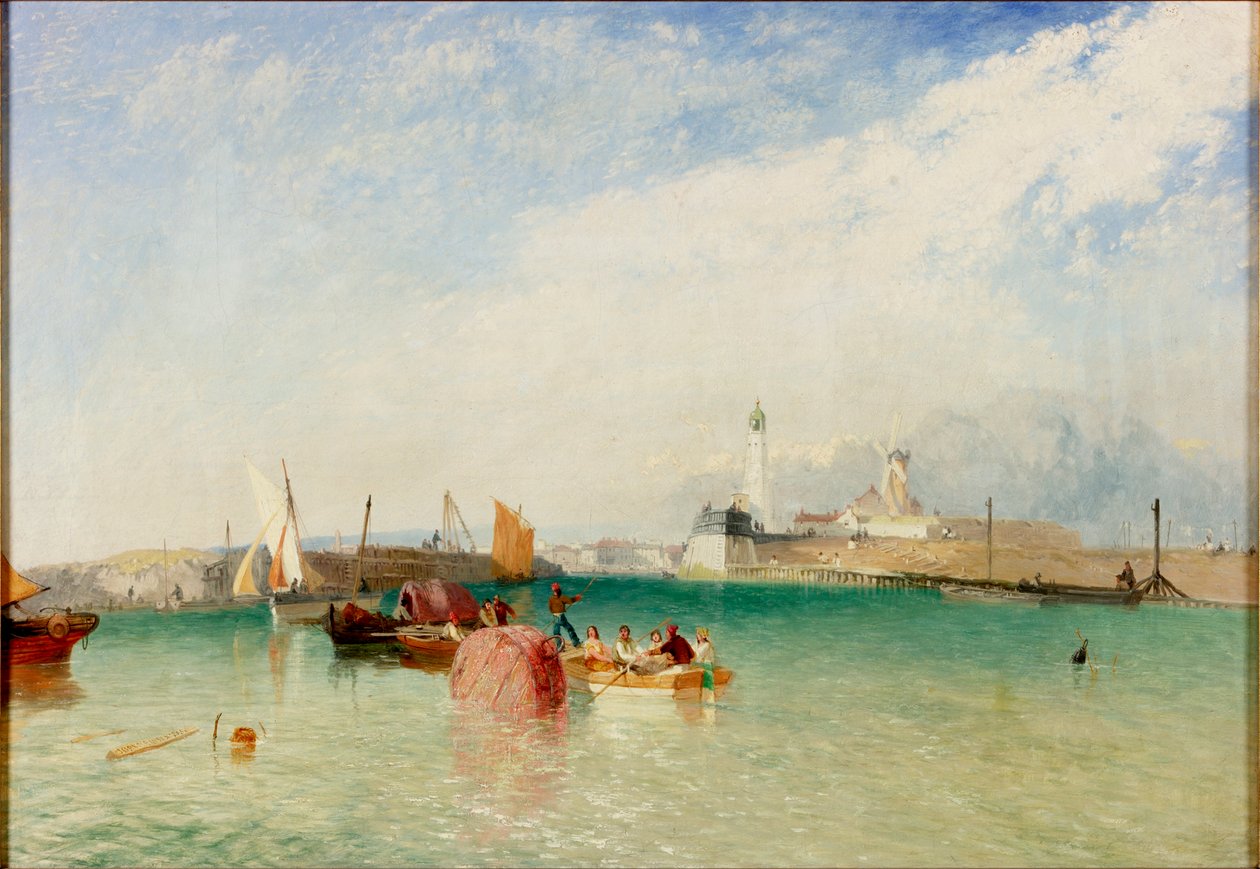 Le Port, Littlehampton, 1851 - James Baker Pyne