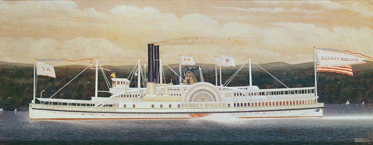 Le bateau à vapeur 