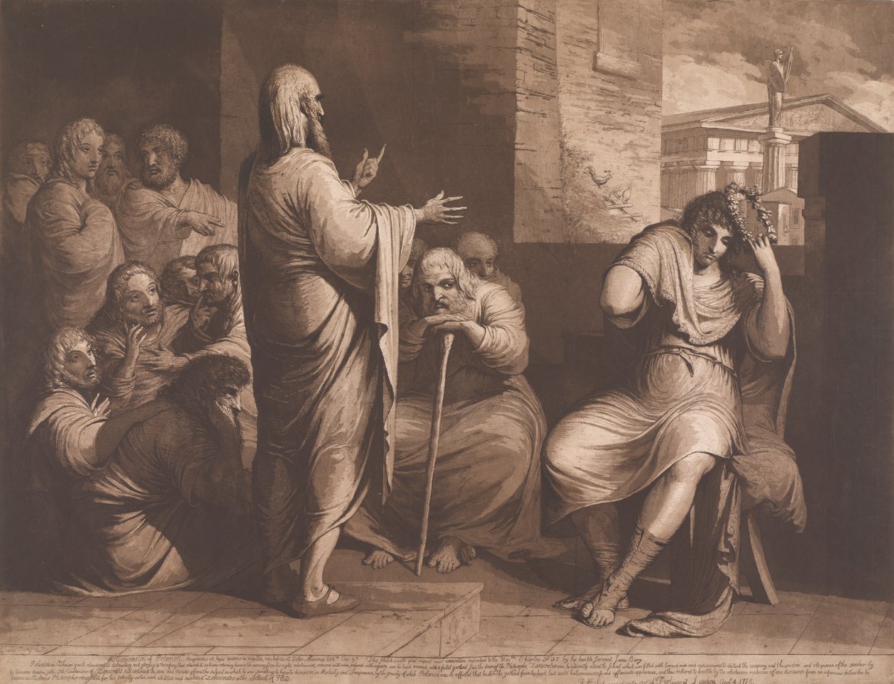 La Conversation de Polémon - James Barry