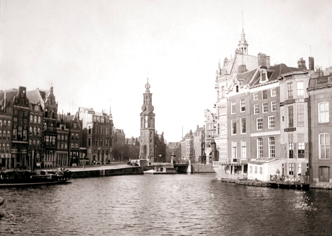 Canal, Amsterdam, 1898 - James Batkin