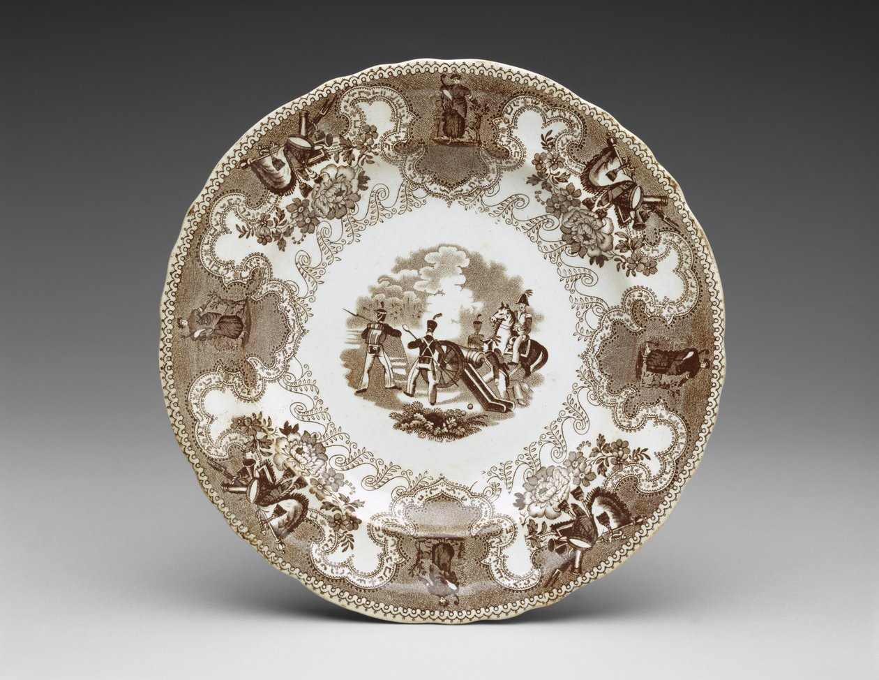 Assiette, vers 1837-44 - James Beech