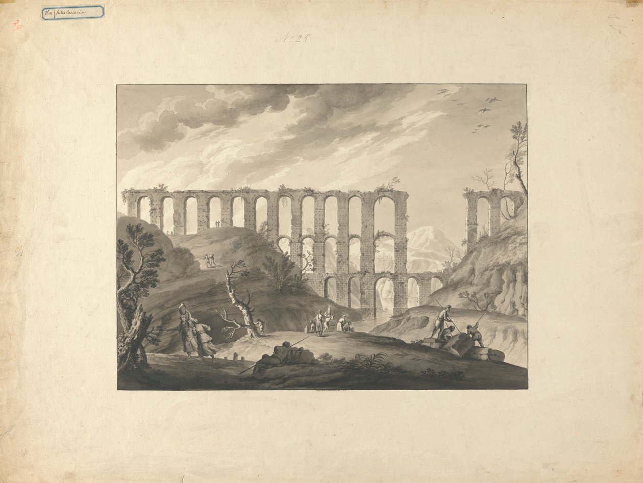 Aqueduc à Cherchel - James Bruce