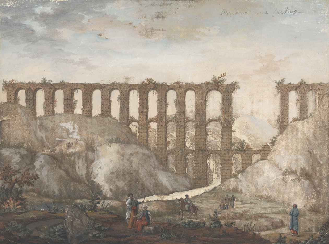 Aqueduc à Cherchel - James Bruce