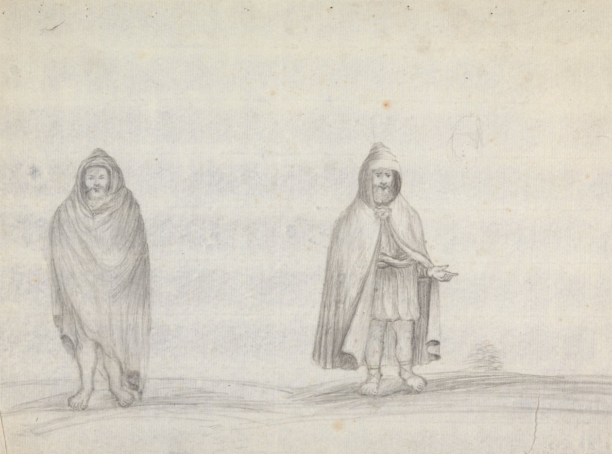 Études de deux hommes - James Bruce