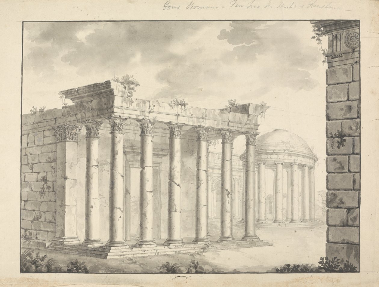 Temple Faustana non identifié (?) - James Bruce