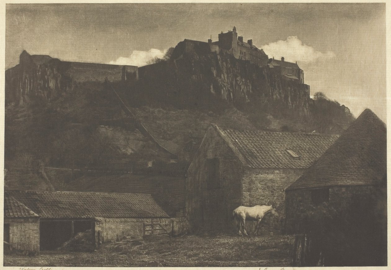 Château de Stirling, vers 1903 - James Craig Annan