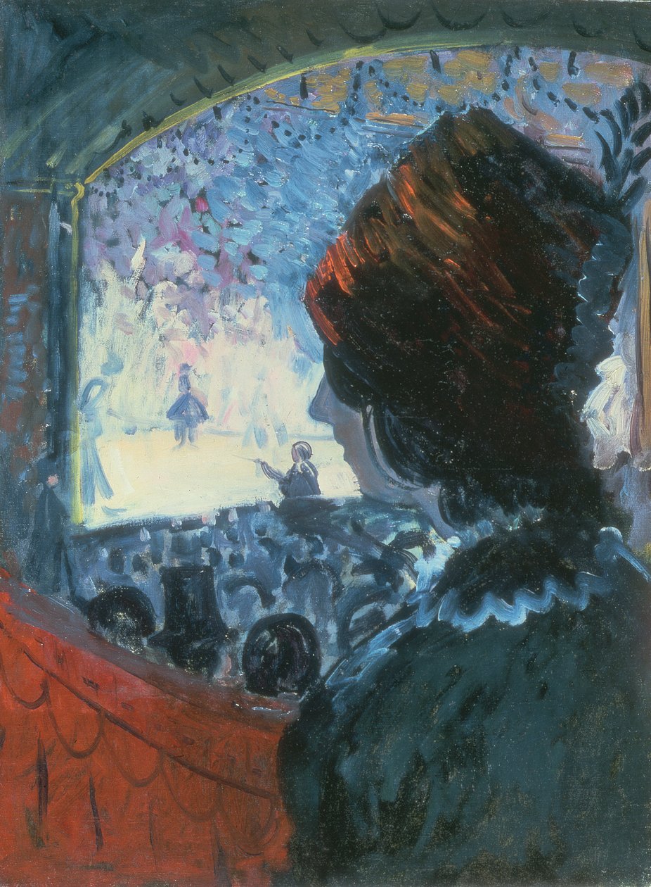 Au théâtre - James Dickson Innes