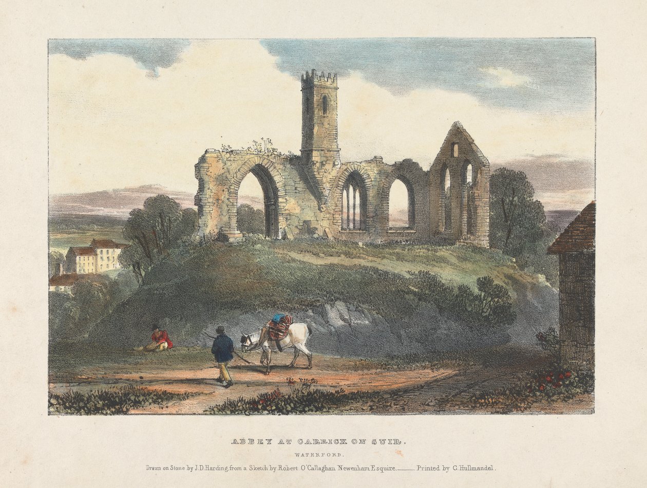 Abbaye à Carrick sur Suir - James Duffield Harding
