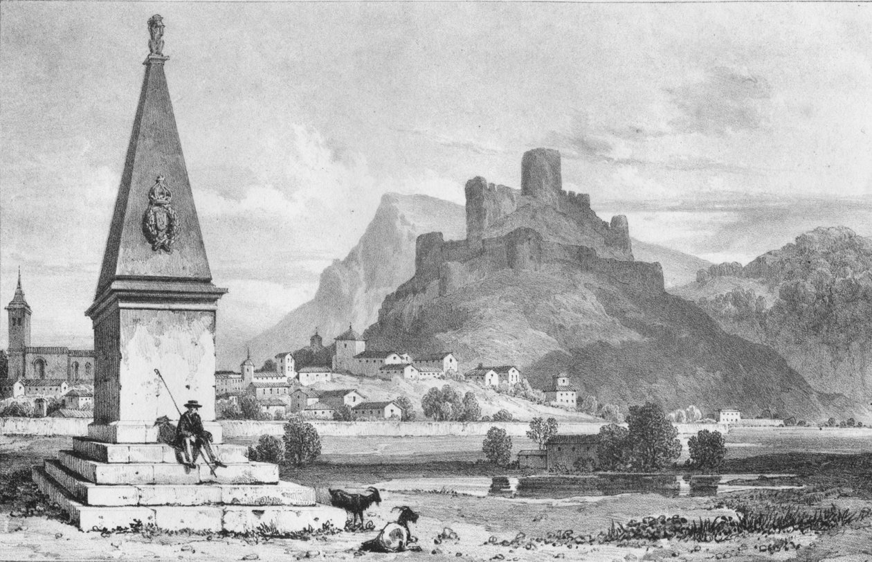 Almanza. Champ de Bataille, 1823 - James Duffield Harding
