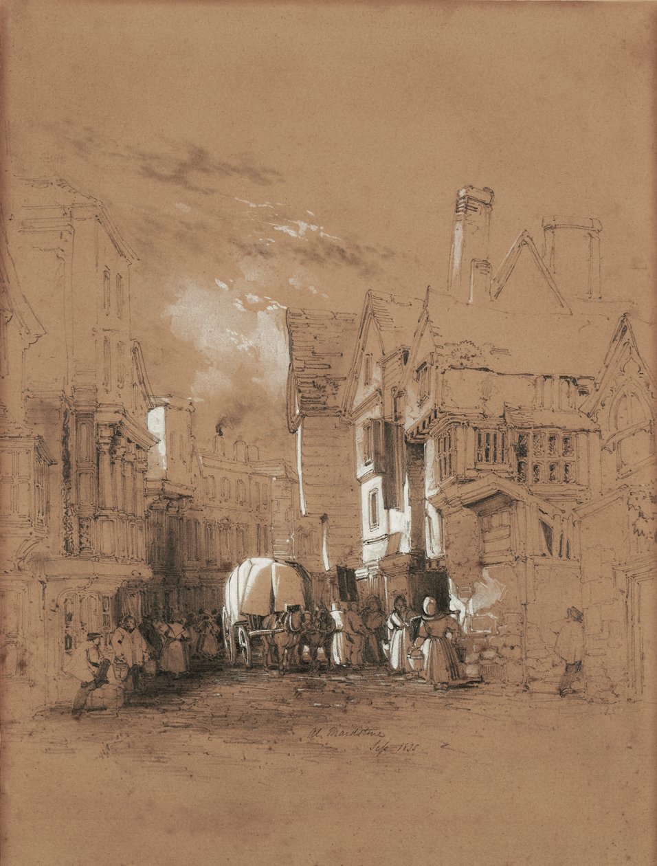 Rue de la Banque, Maidstone - James Duffield Harding