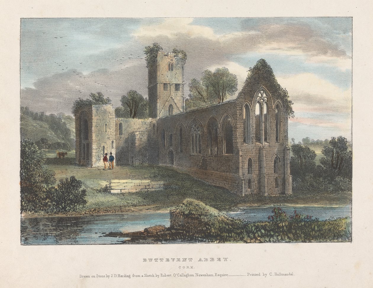 Abbaye de Buttevent - James Duffield Harding
