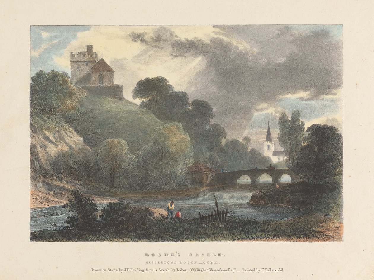 Château de Roche, Castletown Roche - James Duffield Harding
