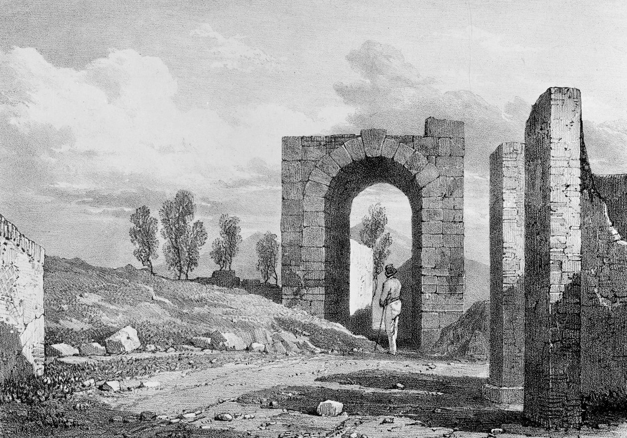 La Porte de Nola, 1828 - James Duffield Harding
