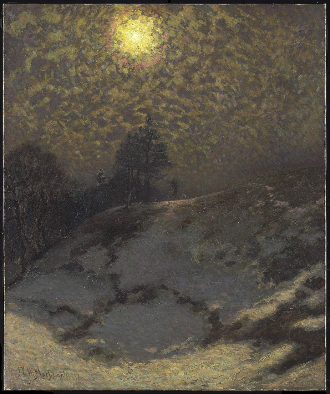 Début de soirée, hiver, 1912 - James Edward Hervey Macdonald