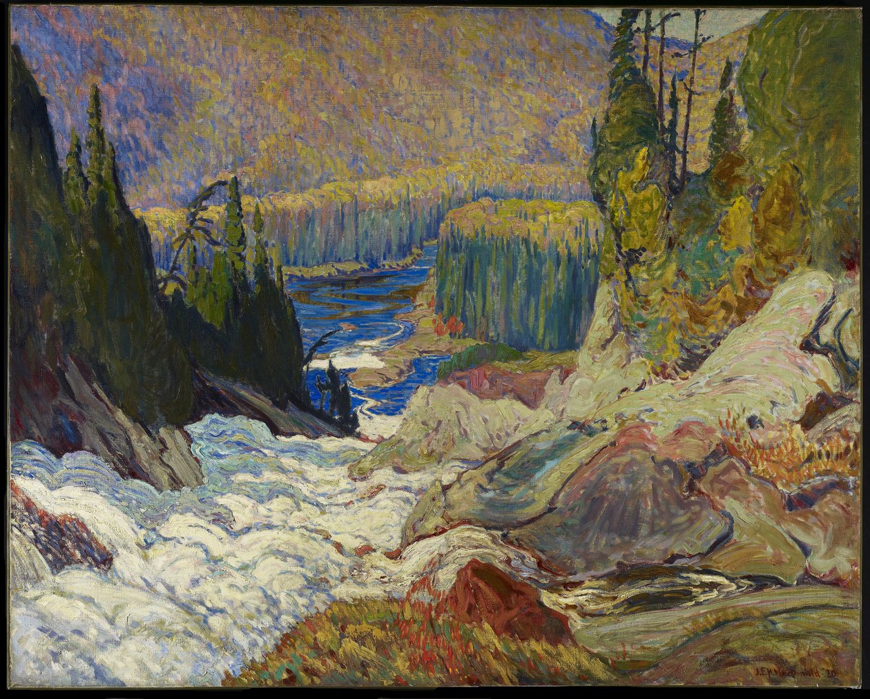 Chutes, rivière Montréal, 1920 - James Edward Hervey Macdonald