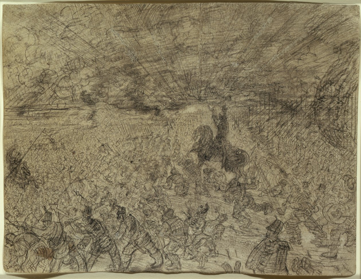 Josué arrête le Soleil - James Ensor
