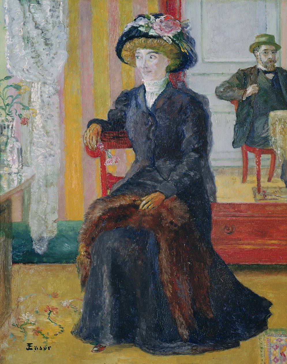 Nos deux portraits - James Ensor