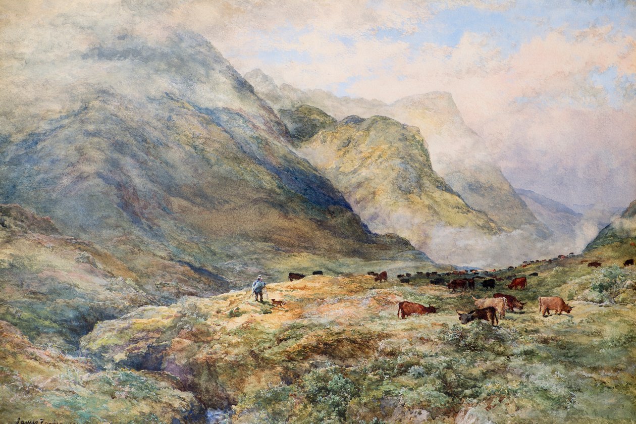 À Glencoe - James Ferrier