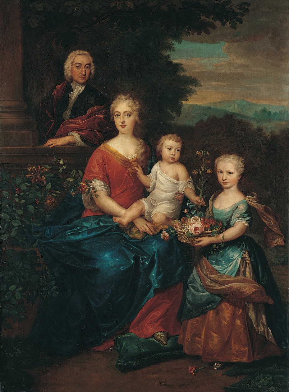 Groupe familial - James Francis Maubert