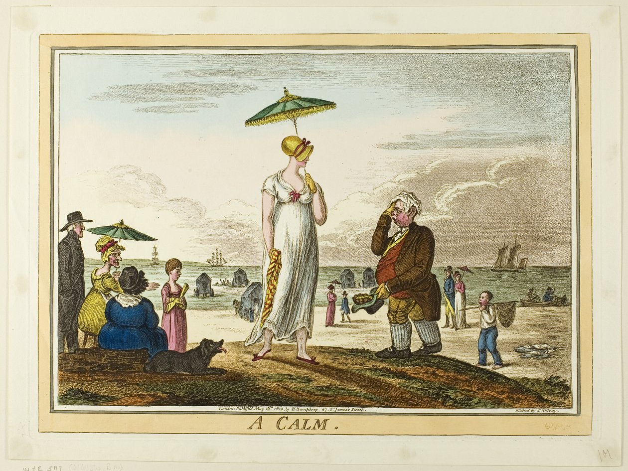 Le calme - James Gillray