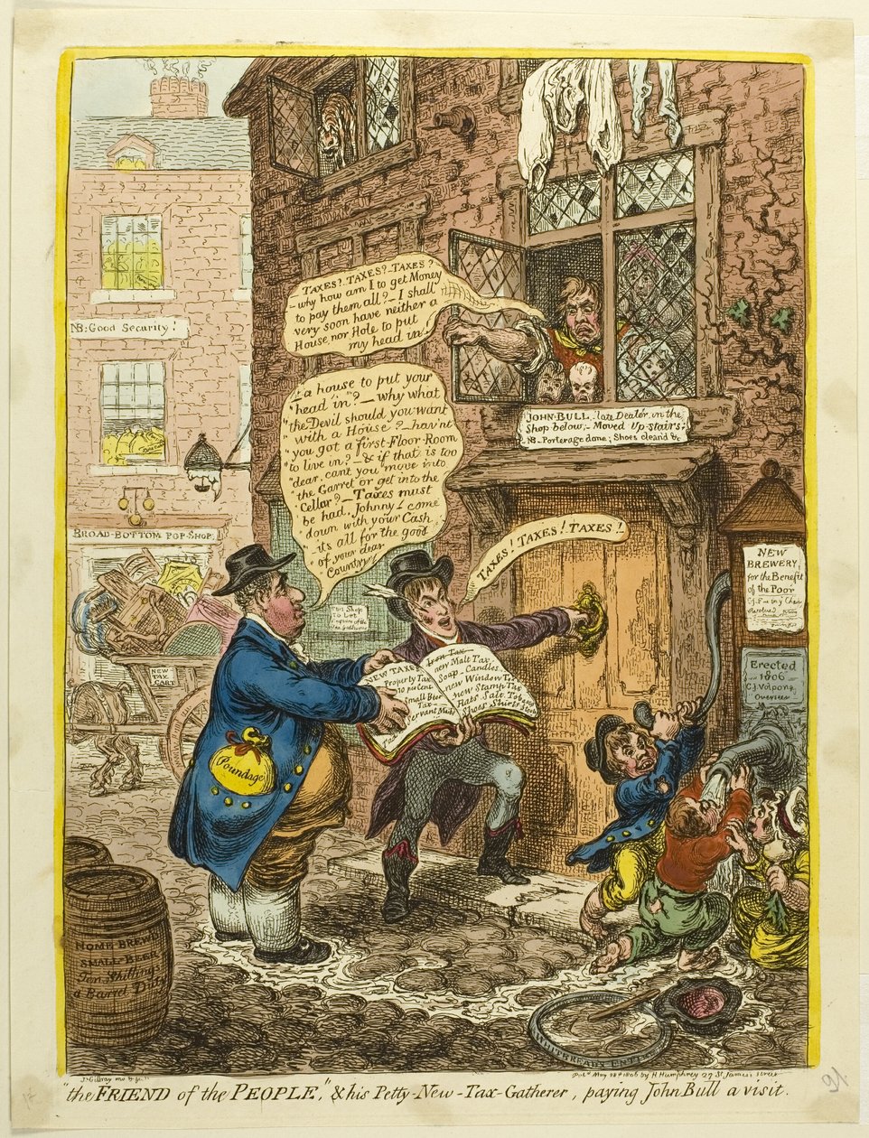 Ami du peuple - James Gillray