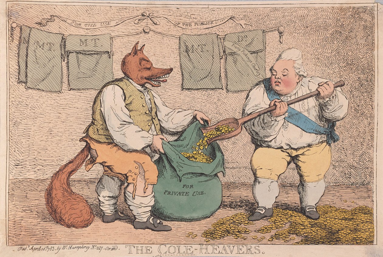 Les Charbonniers - James Gillray