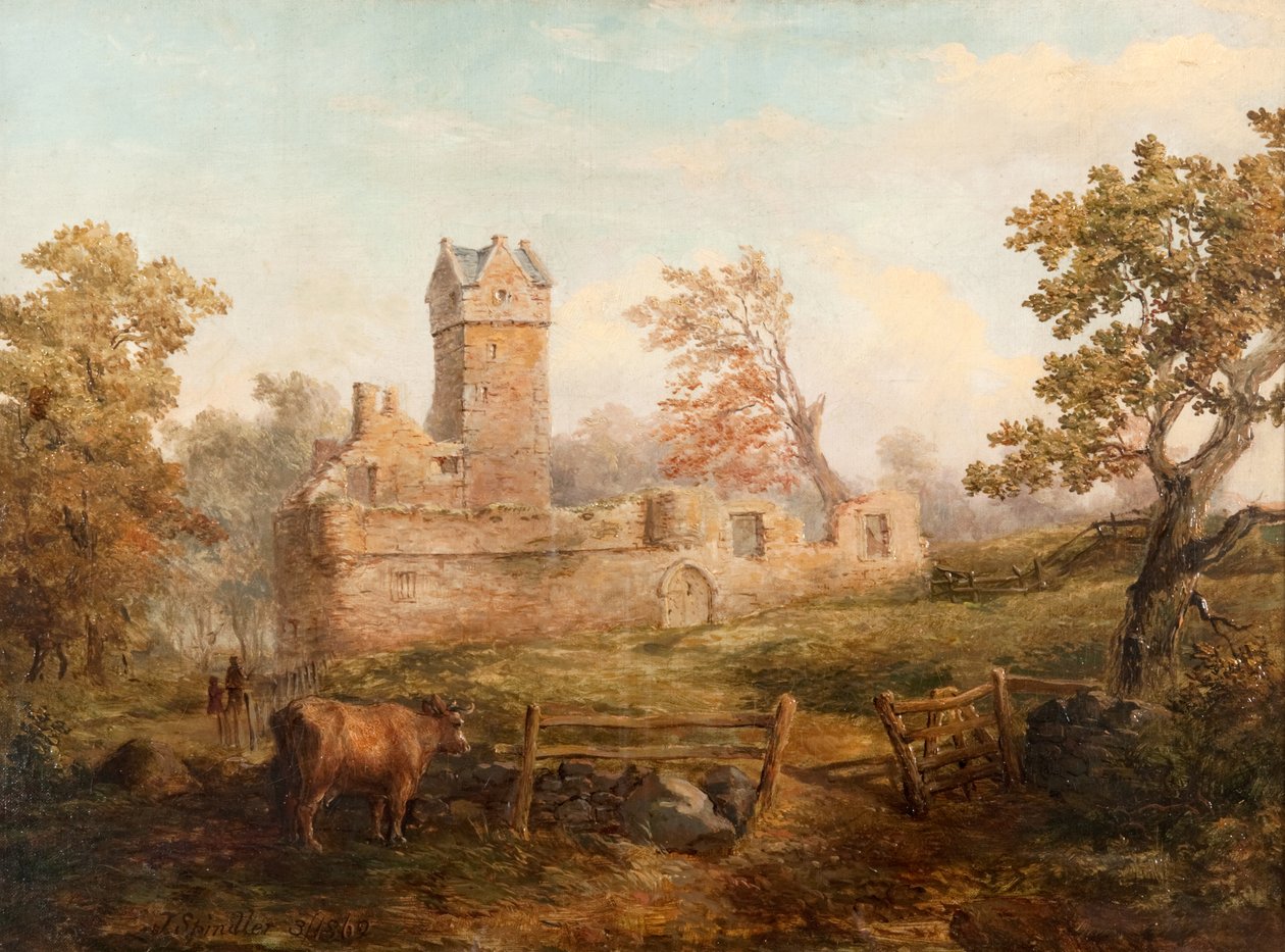 Château de Mains - James Gustavus Hope Spindler