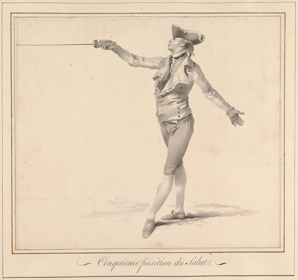 Cinquième position du salut - James Gwin