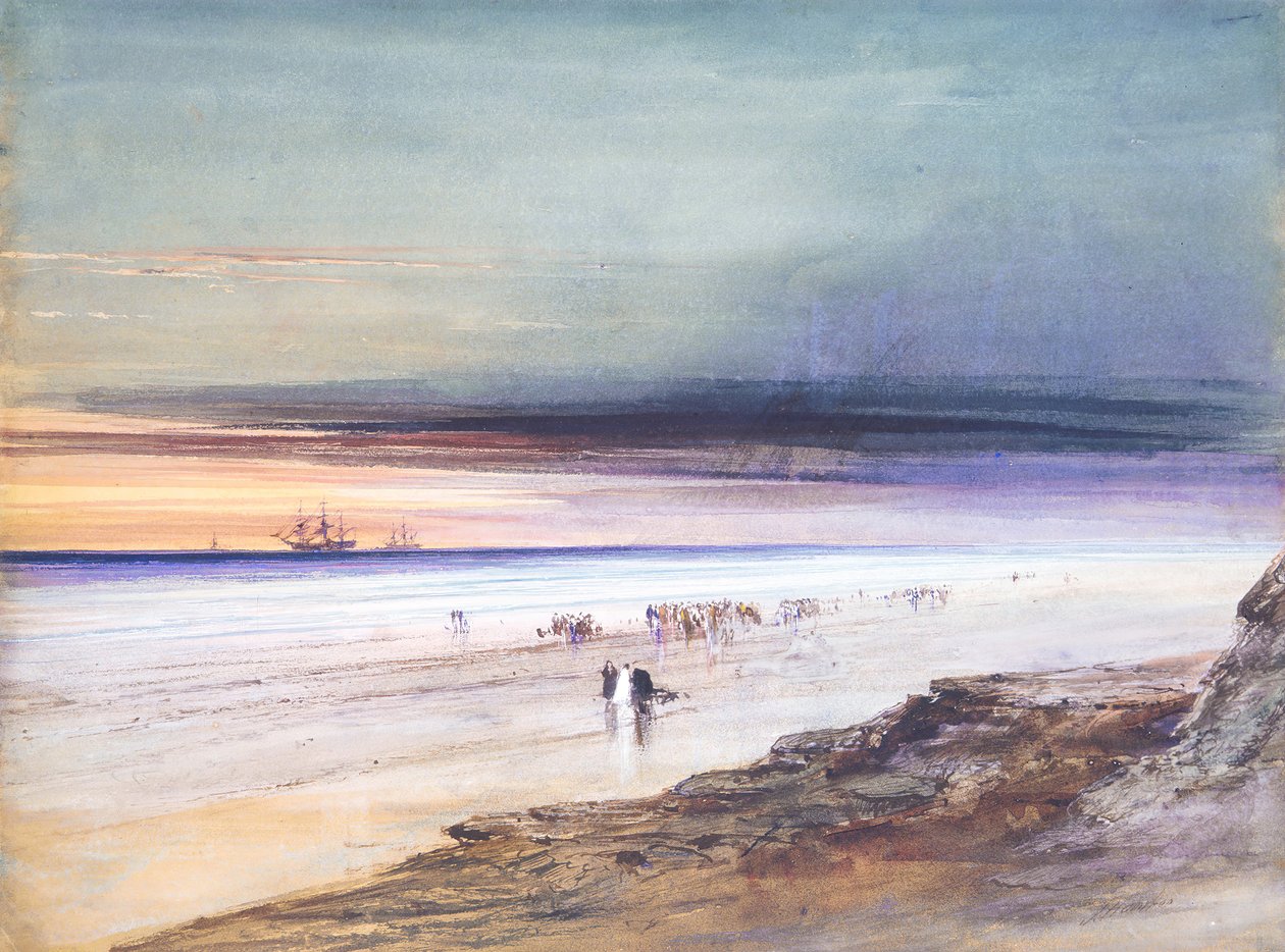 Scène de plage - James Hamilton
