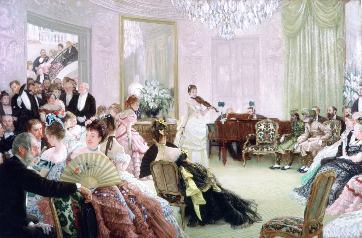 Chut!, Le Concert, vers 1875 - James Jacques Joseph Tissot