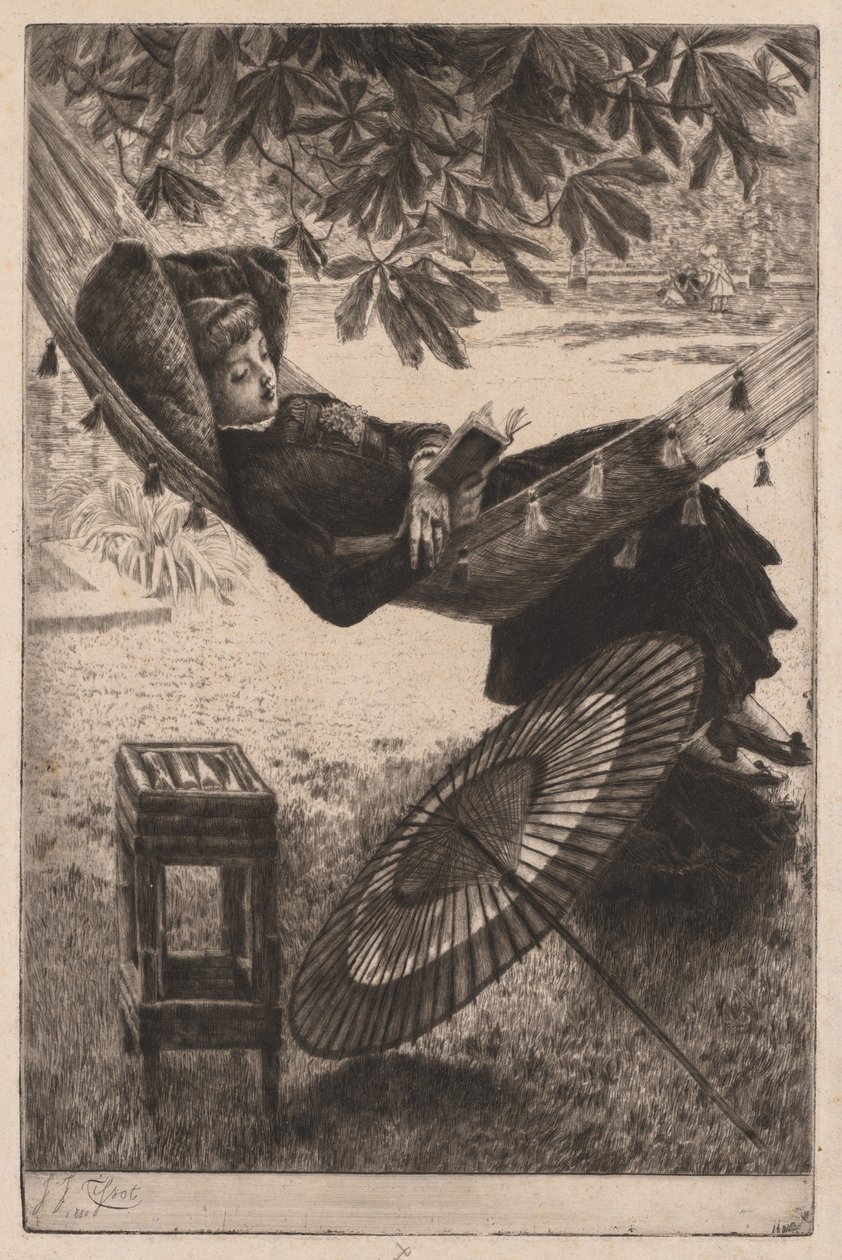 Le hamac, 1880 - James Jacques Joseph Tissot
