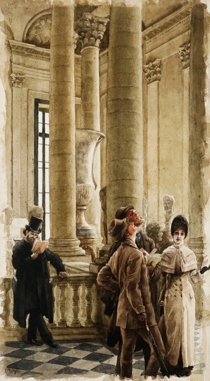 Le Louvre - James Jacques Joseph Tissot