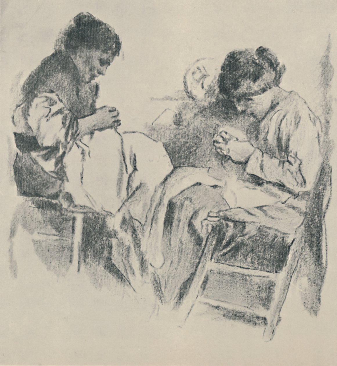 Couturières espagnoles, 1919 - James Kerr Lawson