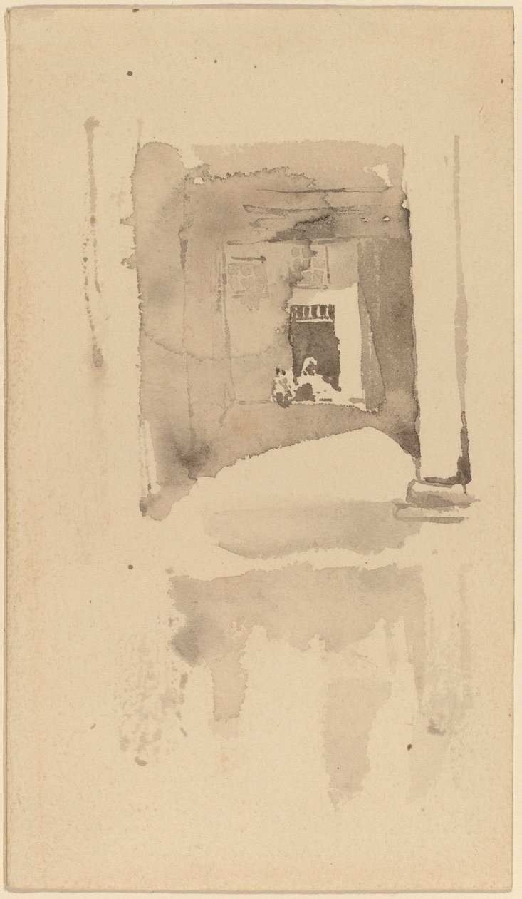 Une porte à Ajaccio - James Abbott McNeill Whistler