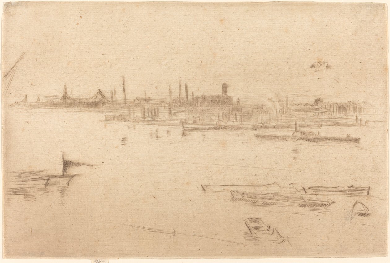Battersea : Aube - James Abbott McNeill Whistler