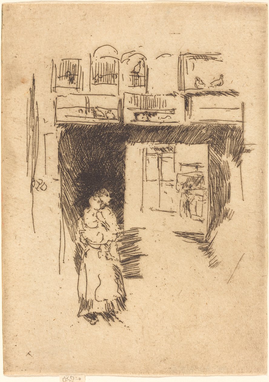 Cages à oiseaux, Drury Lane - James Abbott McNeill Whistler