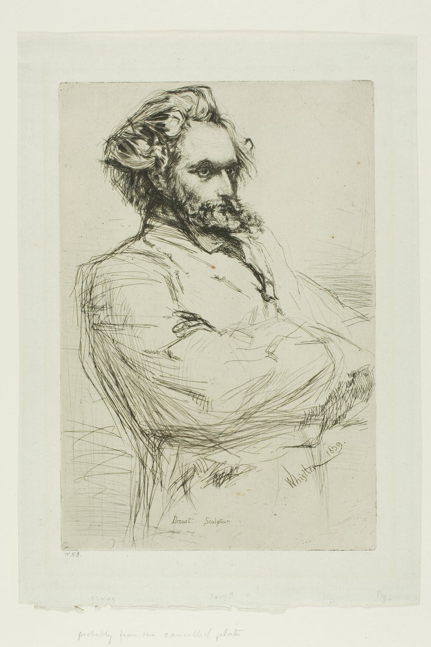 C. L. Drouet, sculpteur - James Abbott McNeill Whistler