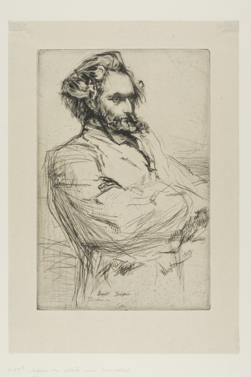 C. L. Drouet, sculpteur - James Abbott McNeill Whistler