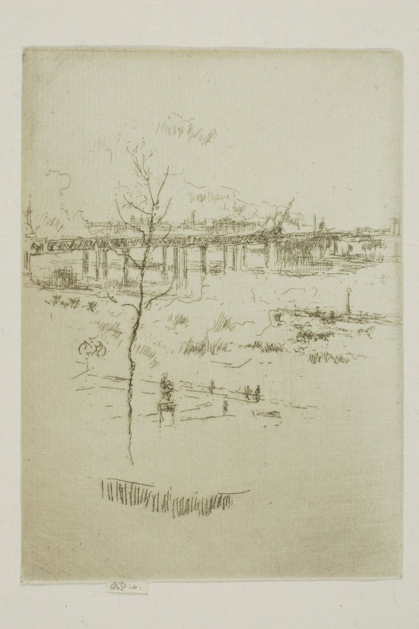 Pont de Charing Cross - James McNeill Whistler