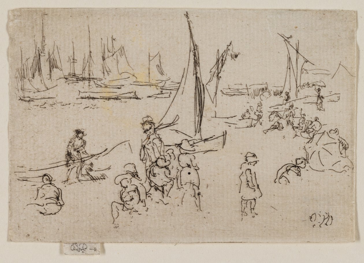 Enfants, Portsmouth - James Abbott McNeill Whistler