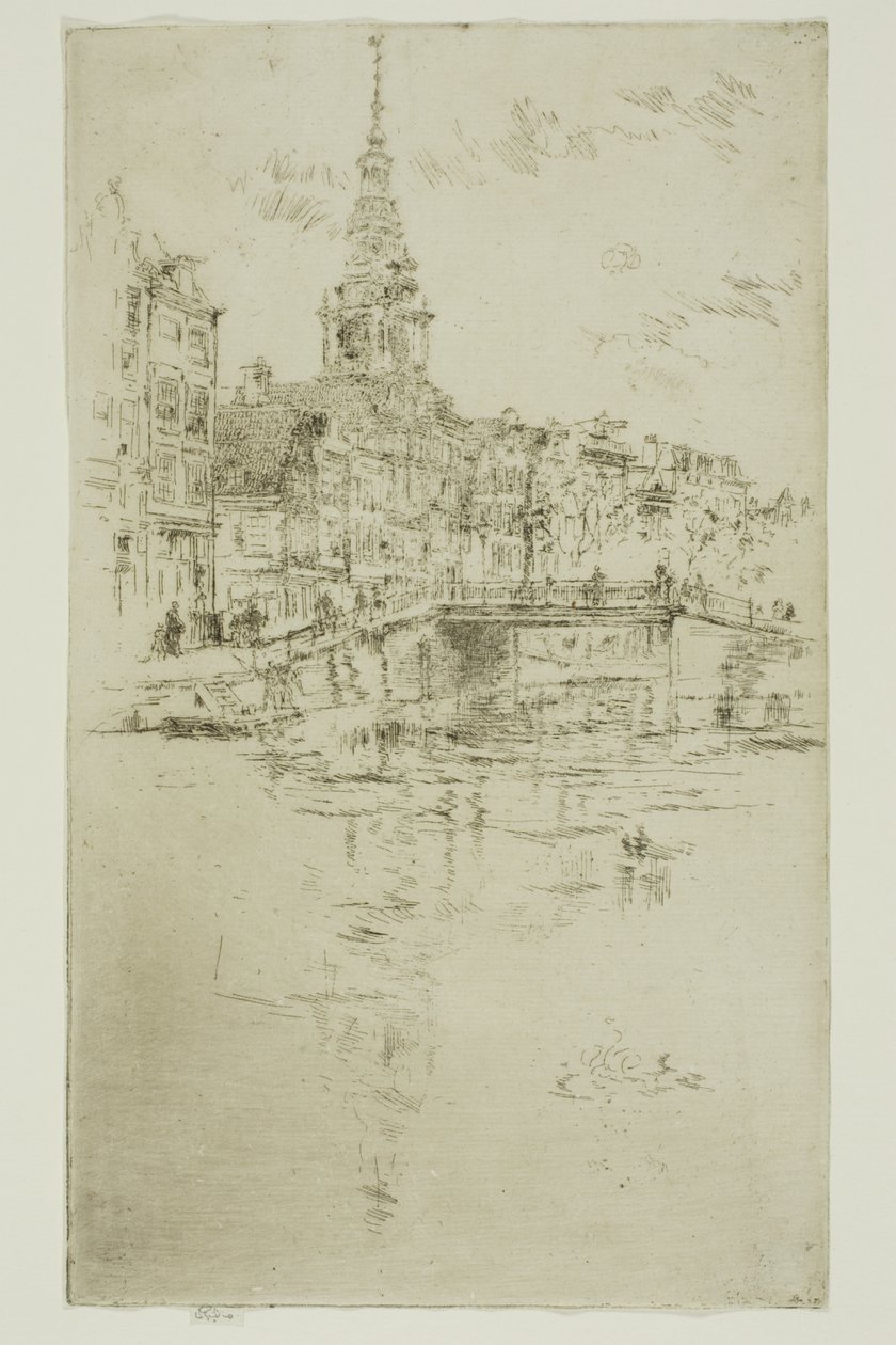 Église, Amsterdam - James Abbott McNeill Whistler