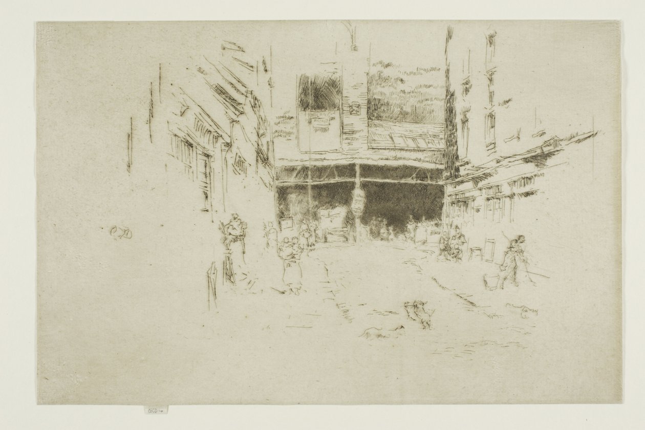 Échange de vêtements, Houndsditch, No. 1 - James Abbott McNeill Whistler
