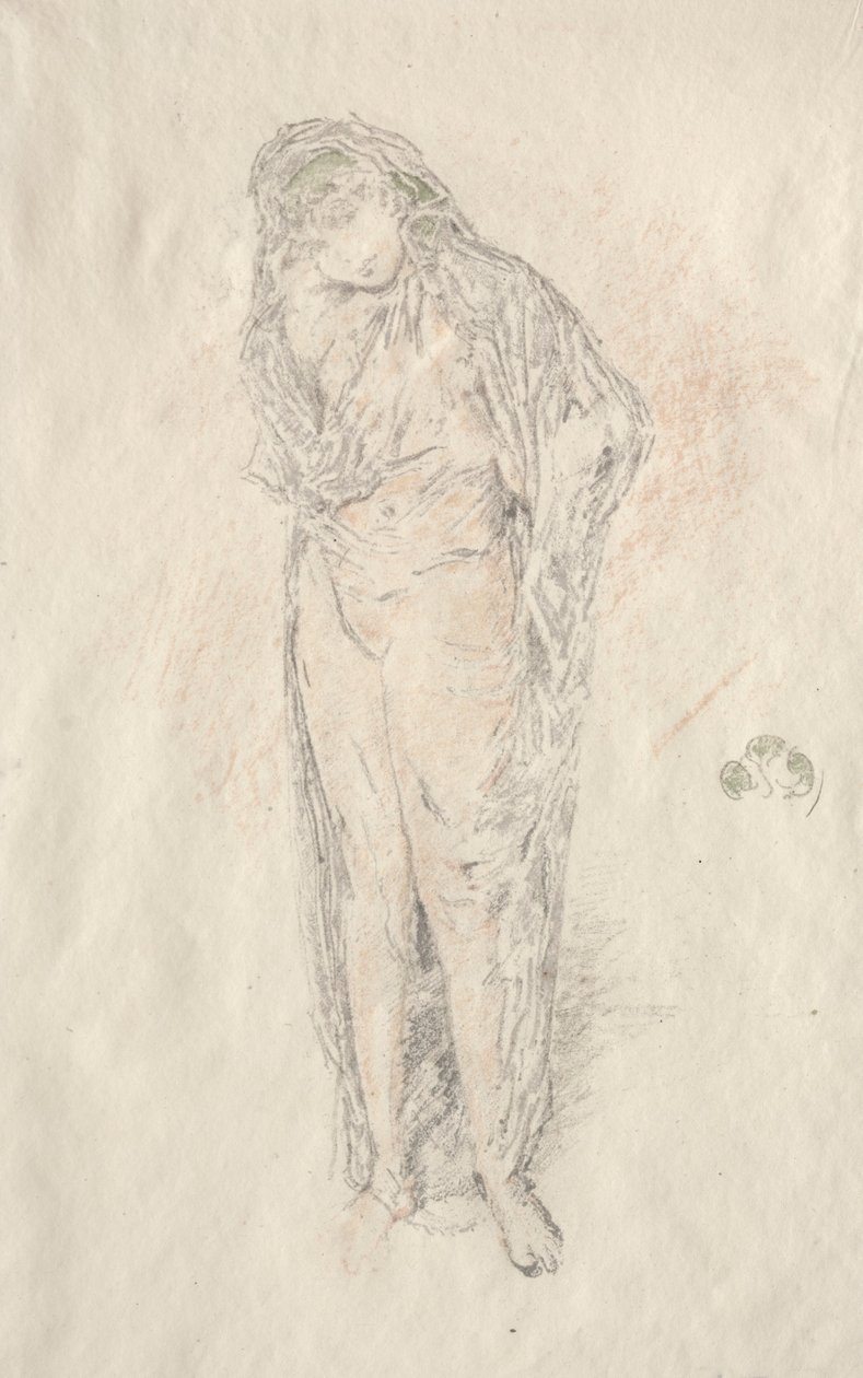 Figure drapée debout - James McNeill Whistler
