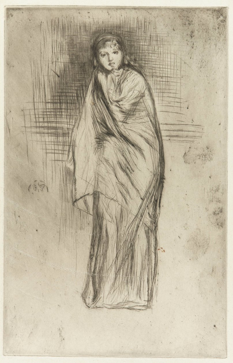 Modèle drapé - James Abbott McNeill Whistler