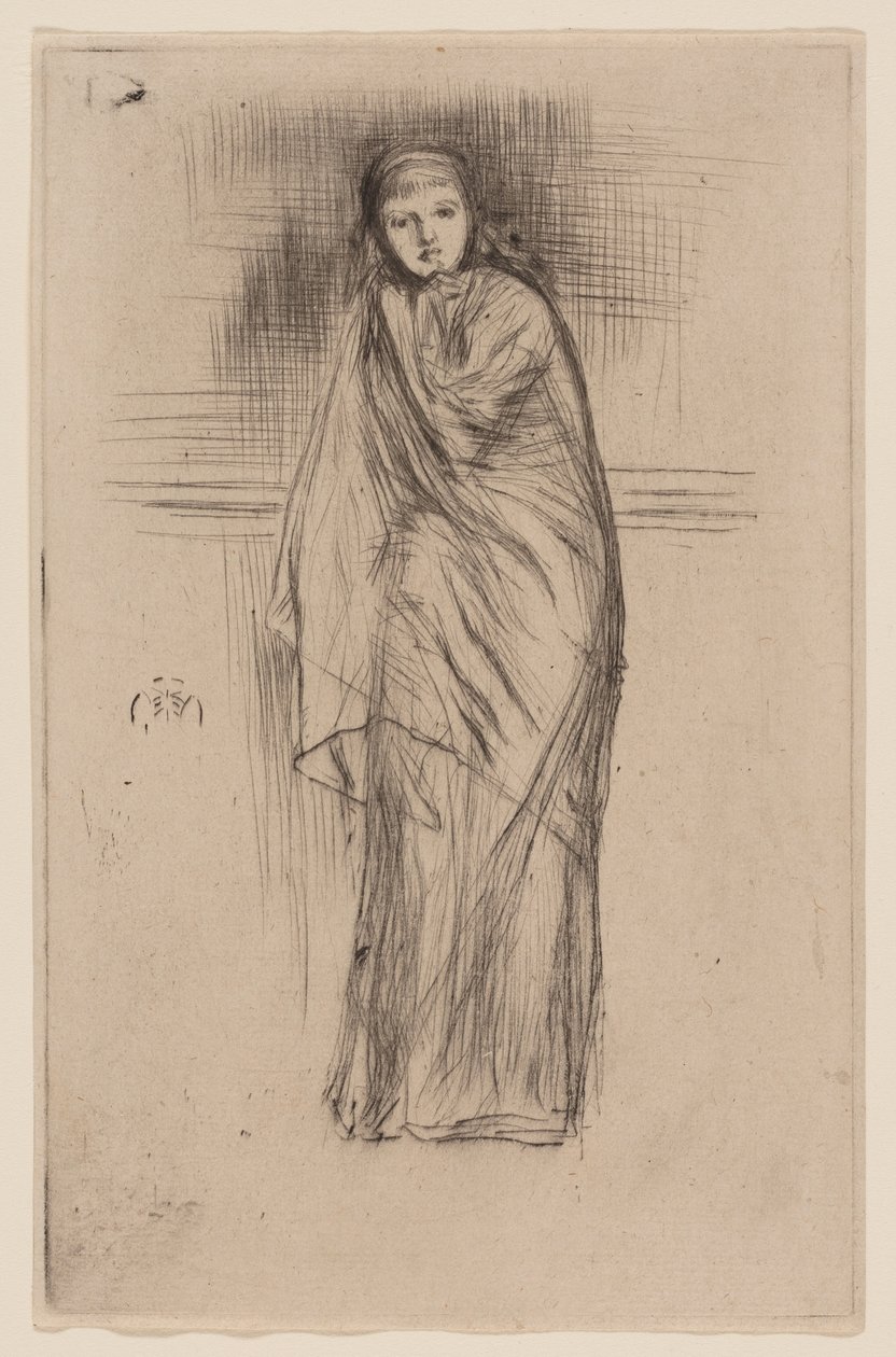 Modèle drapé - James Abbott McNeill Whistler