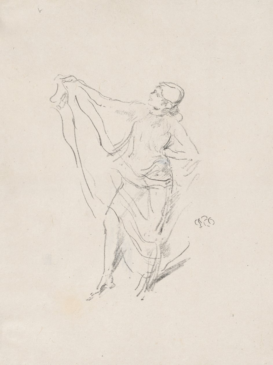 Modèle drapé, danse - James McNeill Whistler
