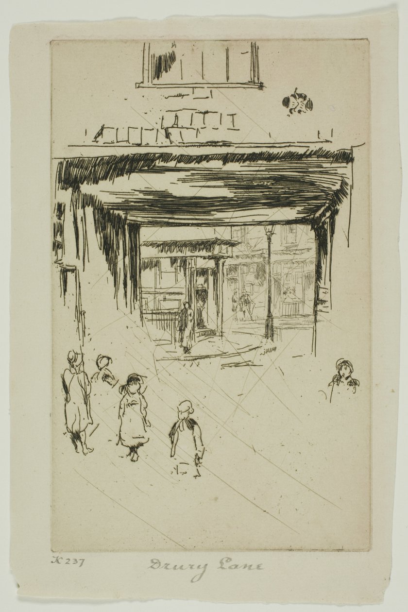Drury Lane - James McNeill Whistler