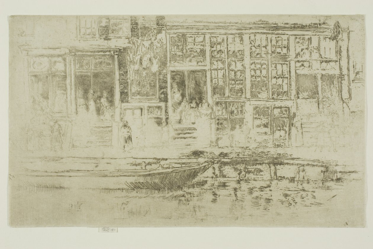 Quartier juif, Amsterdam - James McNeill Whistler