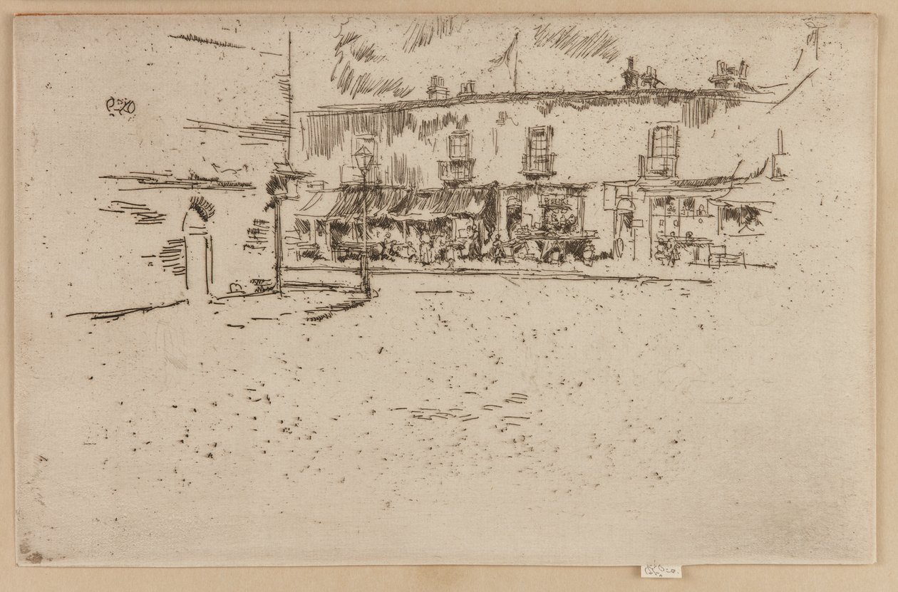 Jubilee Place, Chelsea - James Abbott McNeill Whistler