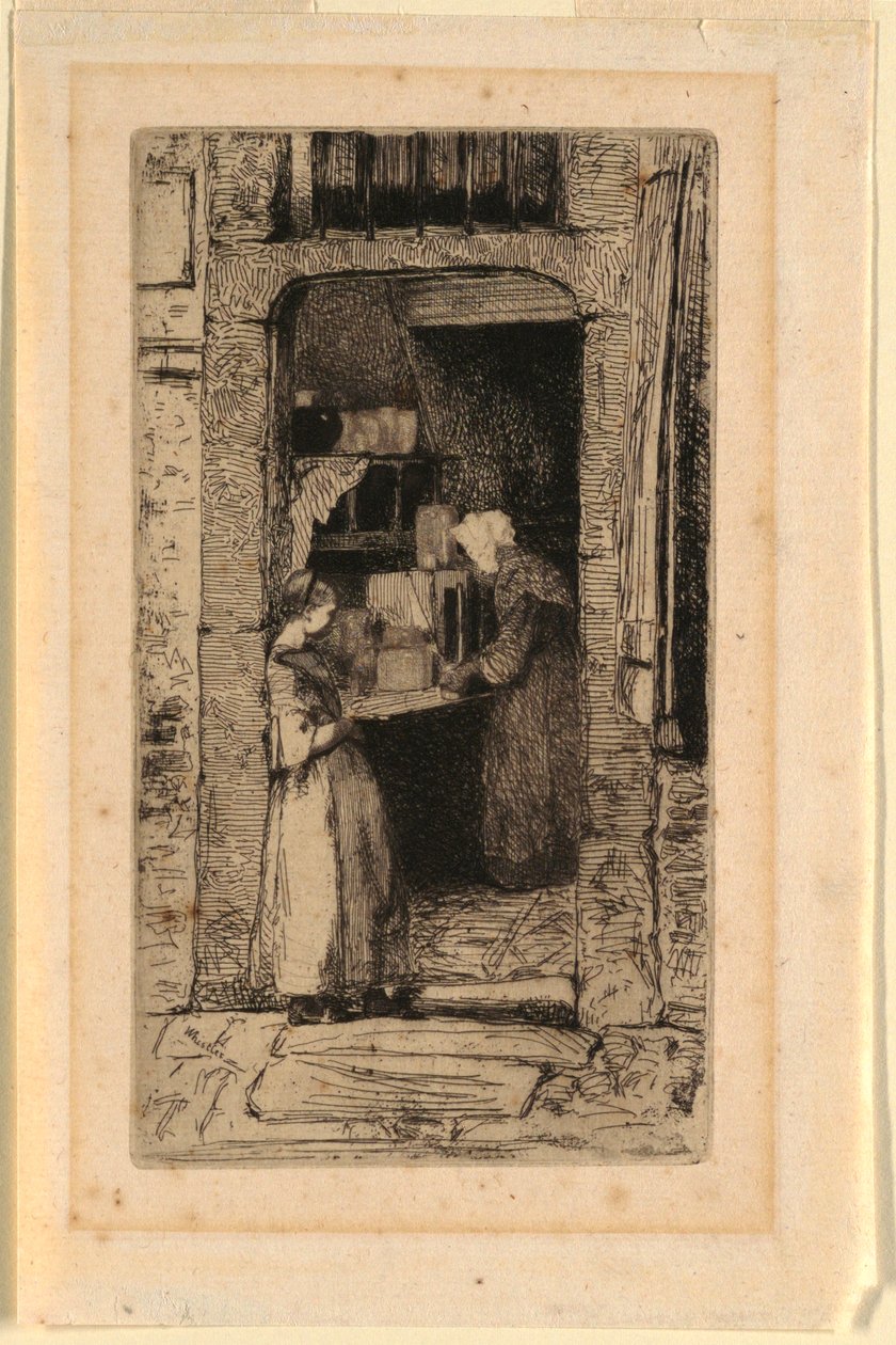 La Marchande de Moutarde - James Abbott McNeill Whistler